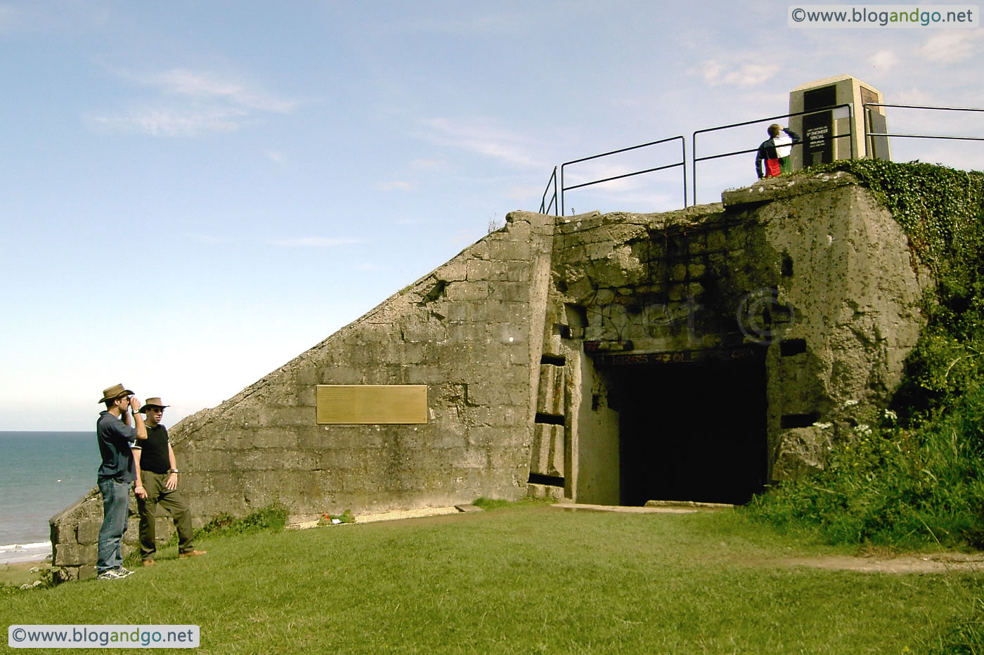 Normandy - Omaha beach, gun emplacement II